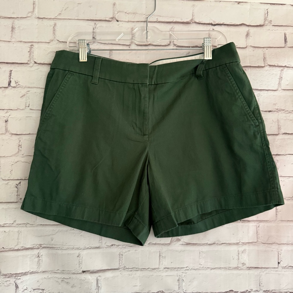 J. Crew Factory Forest Green Women's Shorts‎